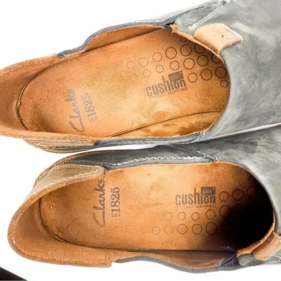 Clarks Men's Suede Slip-On All Day Walking Shoes Size 11 - Picture 7 of 7